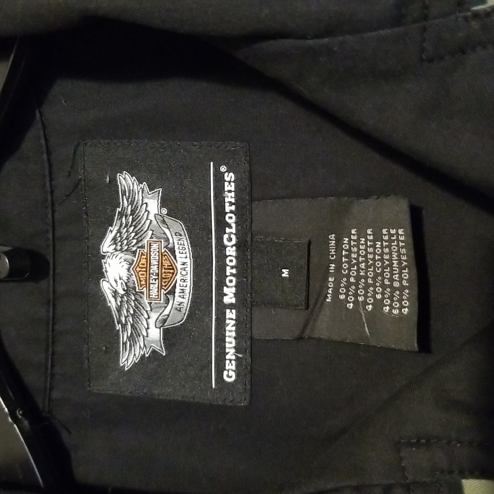 Men's Harley Davidson button down shirt - Picture 4 of 5
